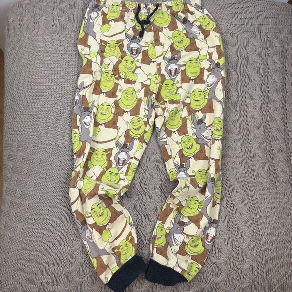 Peter Alexander Shrek Print Pajama Set ~ Youth 10 - Picture 9 of 13